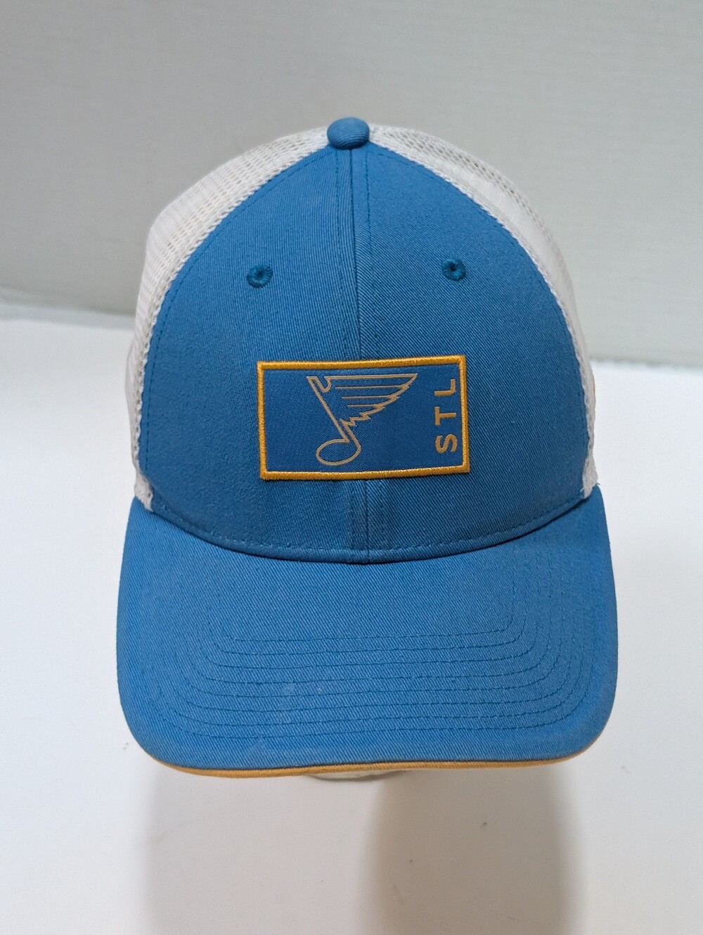 ST. Louis Blues NHL Hockey Fanatics Authentic Pro Snapback Cap Hat Blue White